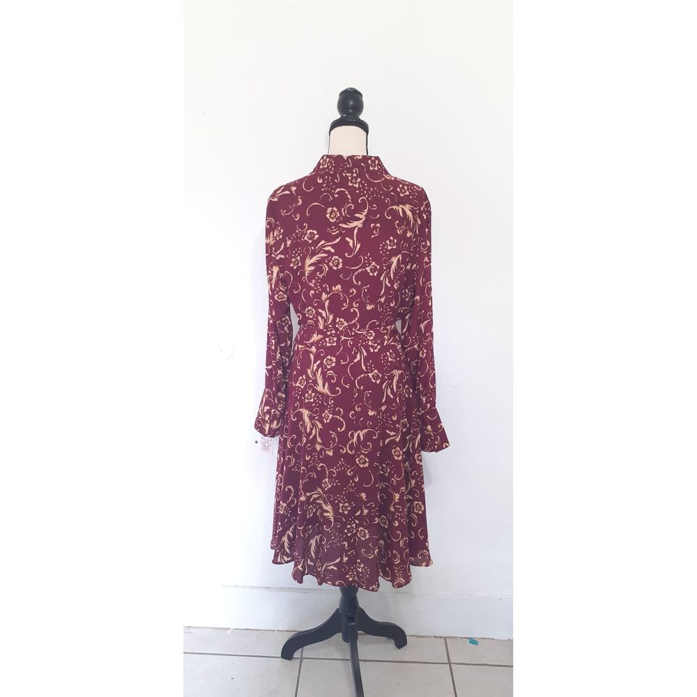 Nanette Lepore  Shirtdress with Belt Sz 14 - Picture 7 of 11